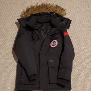 St Luke Canada Goose down Style Fur parka